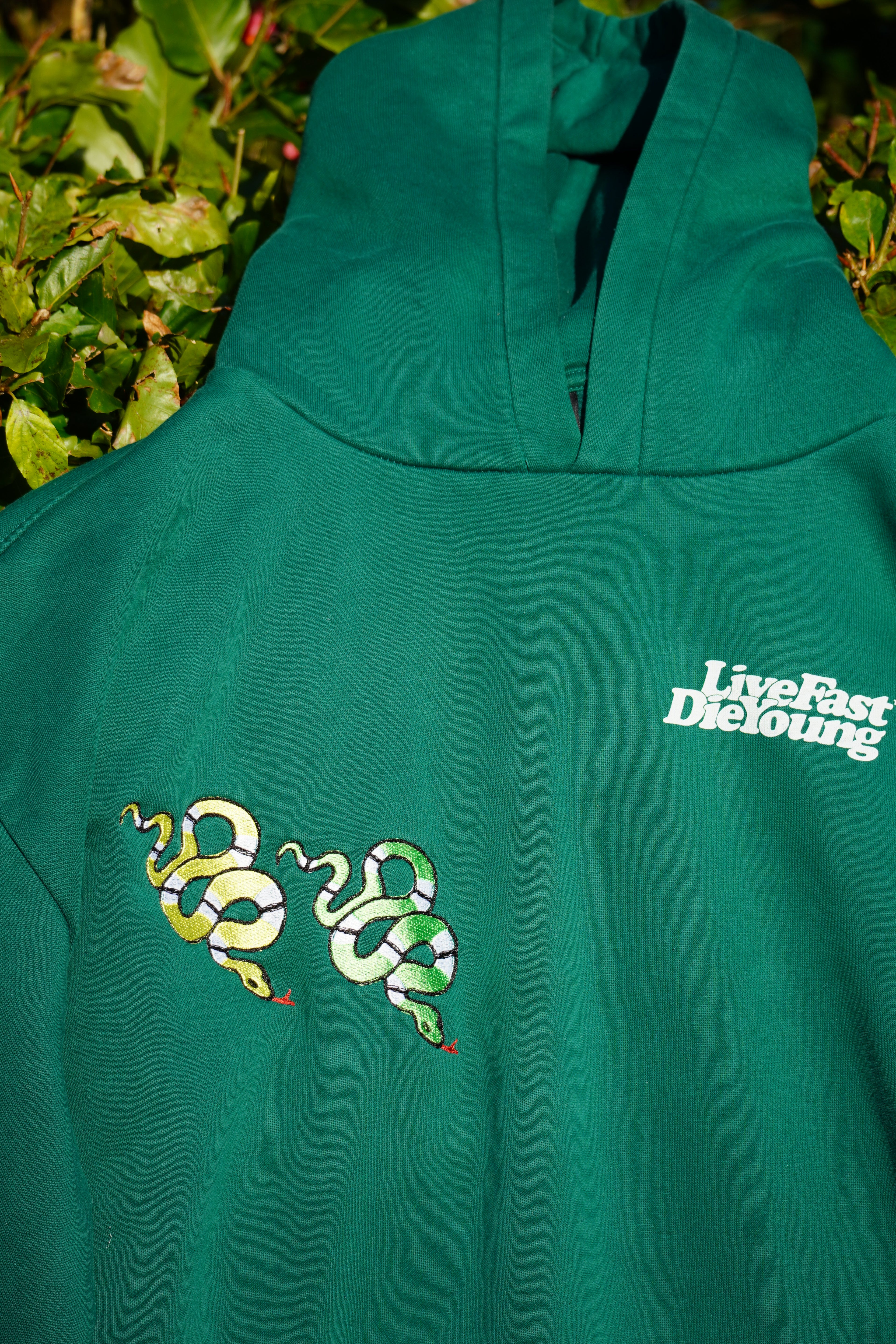 Upcycling LivefastdieYoung Hoodie