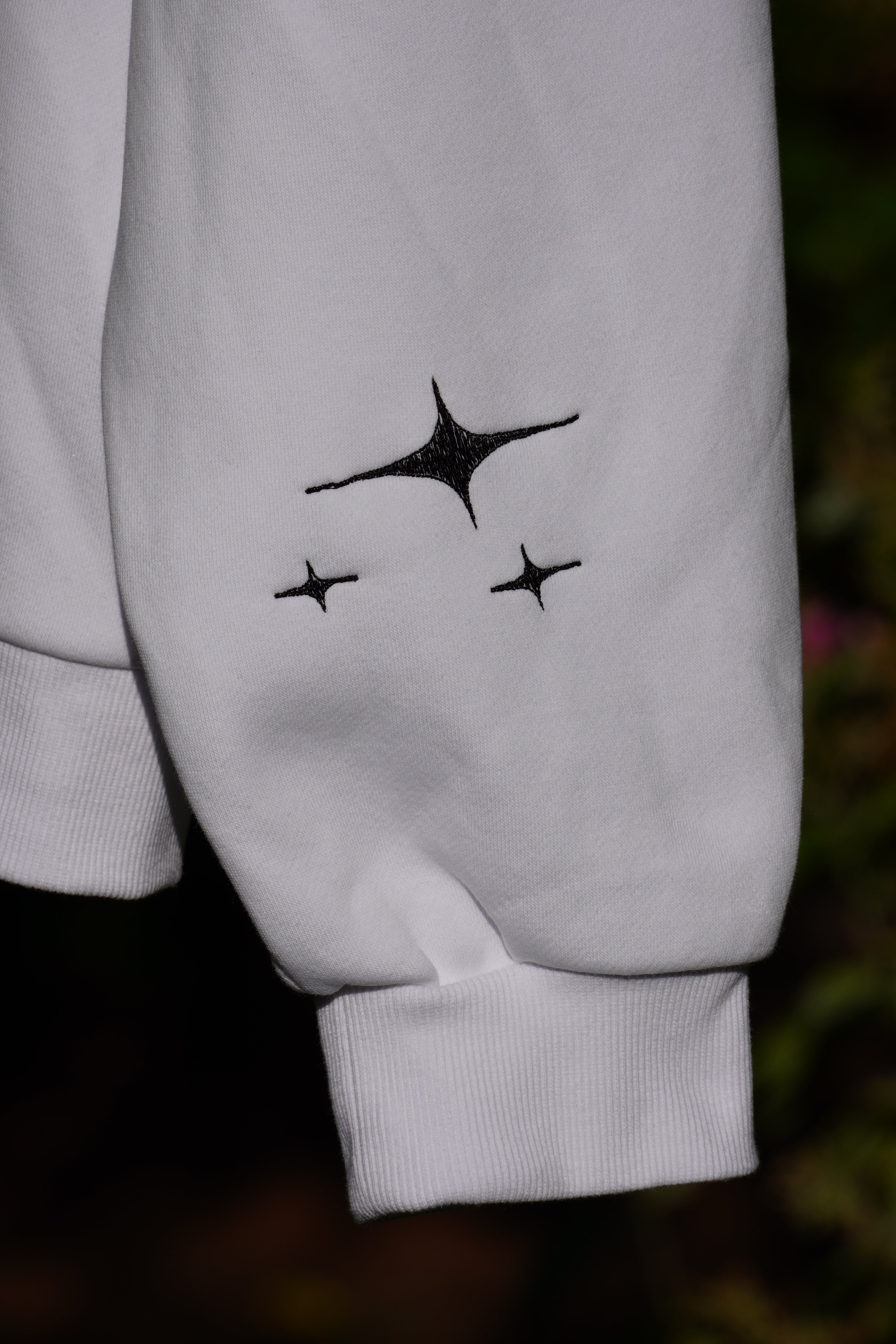 Upcycled Hoodie - Weiß