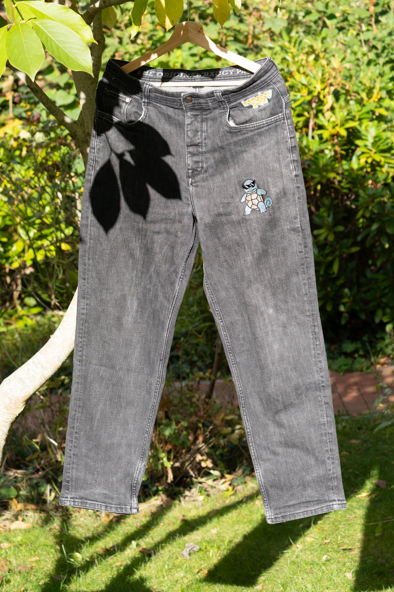 Schwarze Jeans - Schiggy