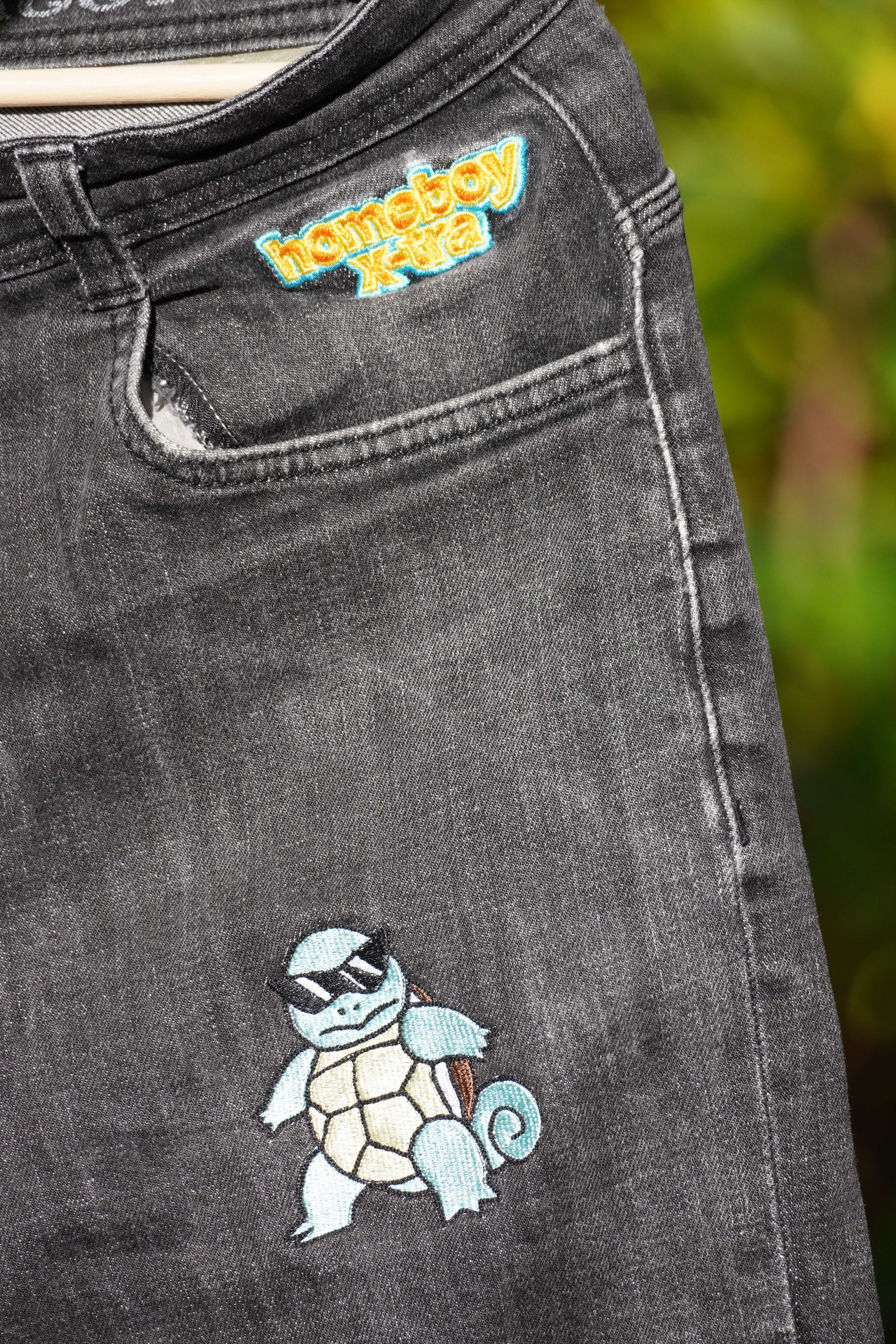 Schwarze Jeans - Schiggy