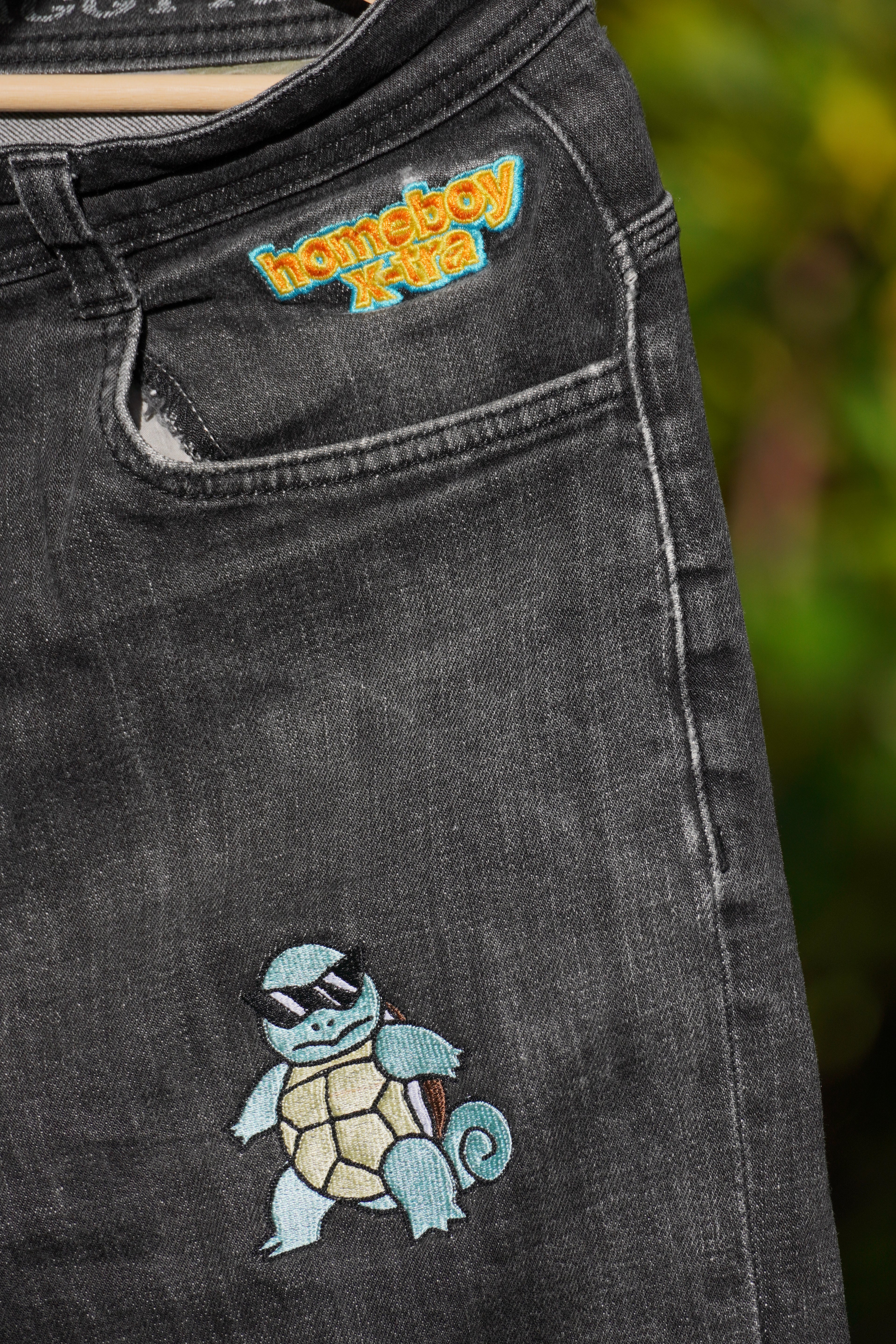 Schwarze Jeans - Schiggy