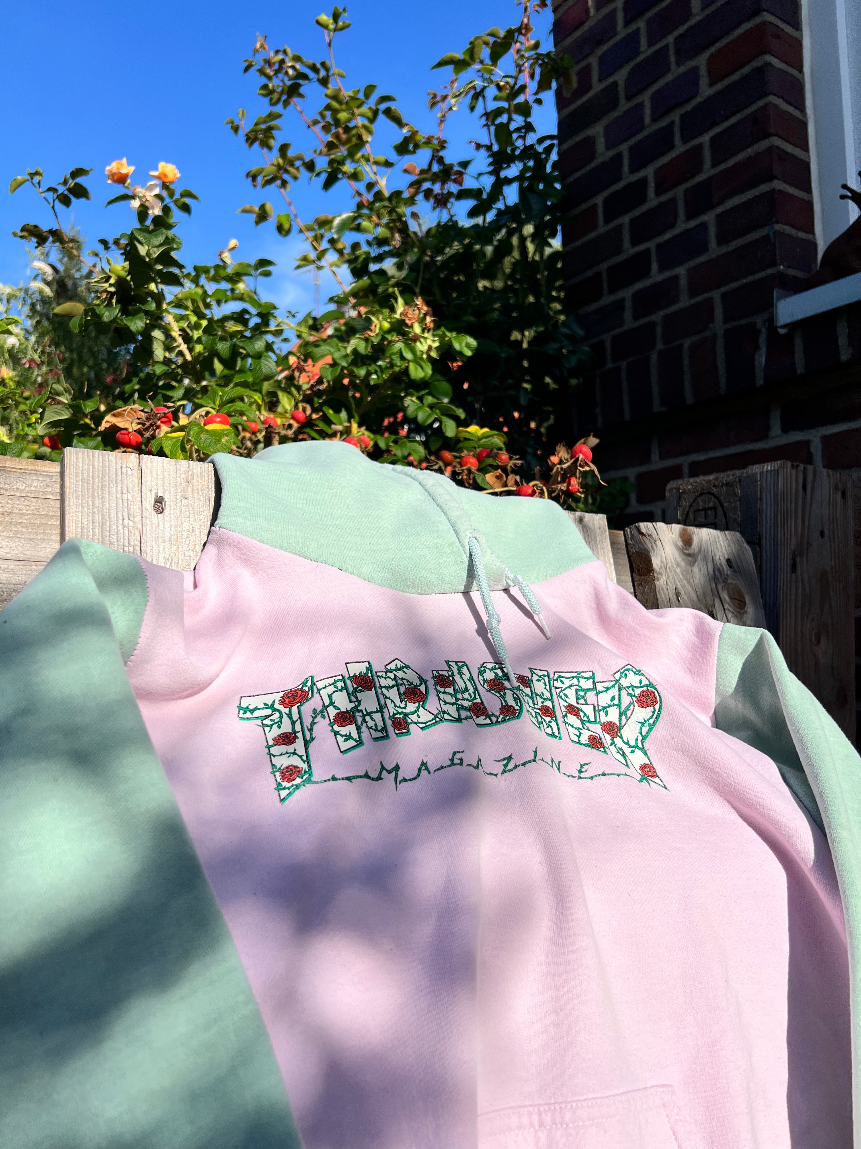 Upcycled Hoodie - Rose