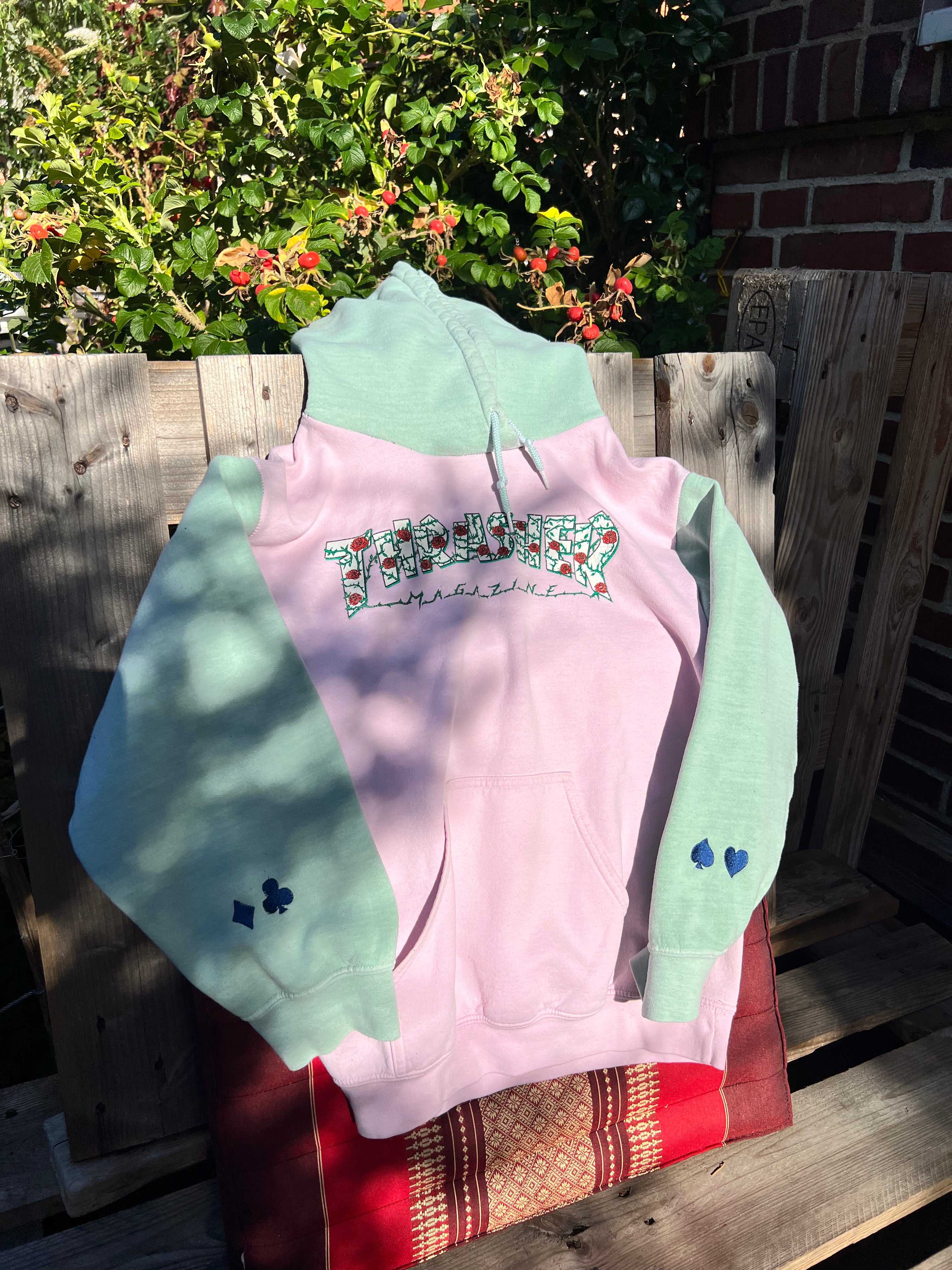 Upcycled Hoodie - Rose