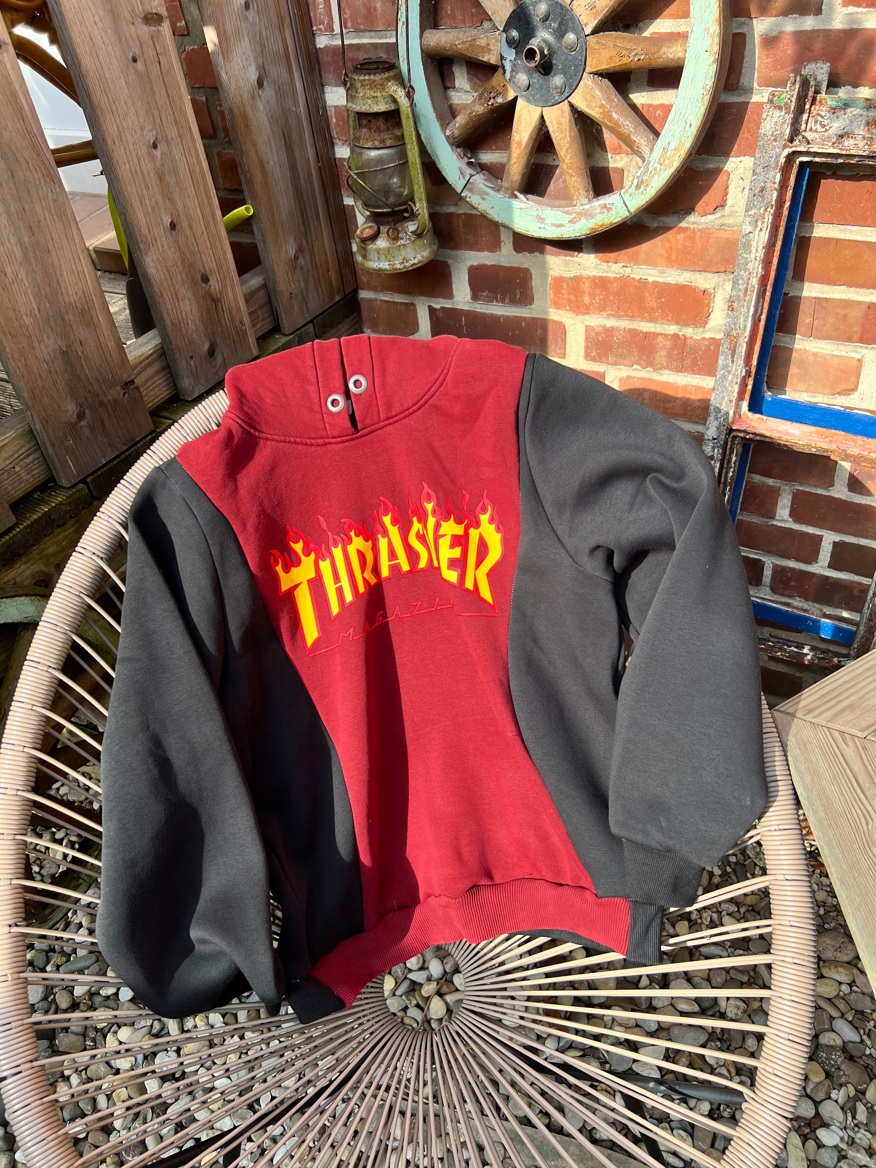 Upcycled Hoodie - Trasher Fusion