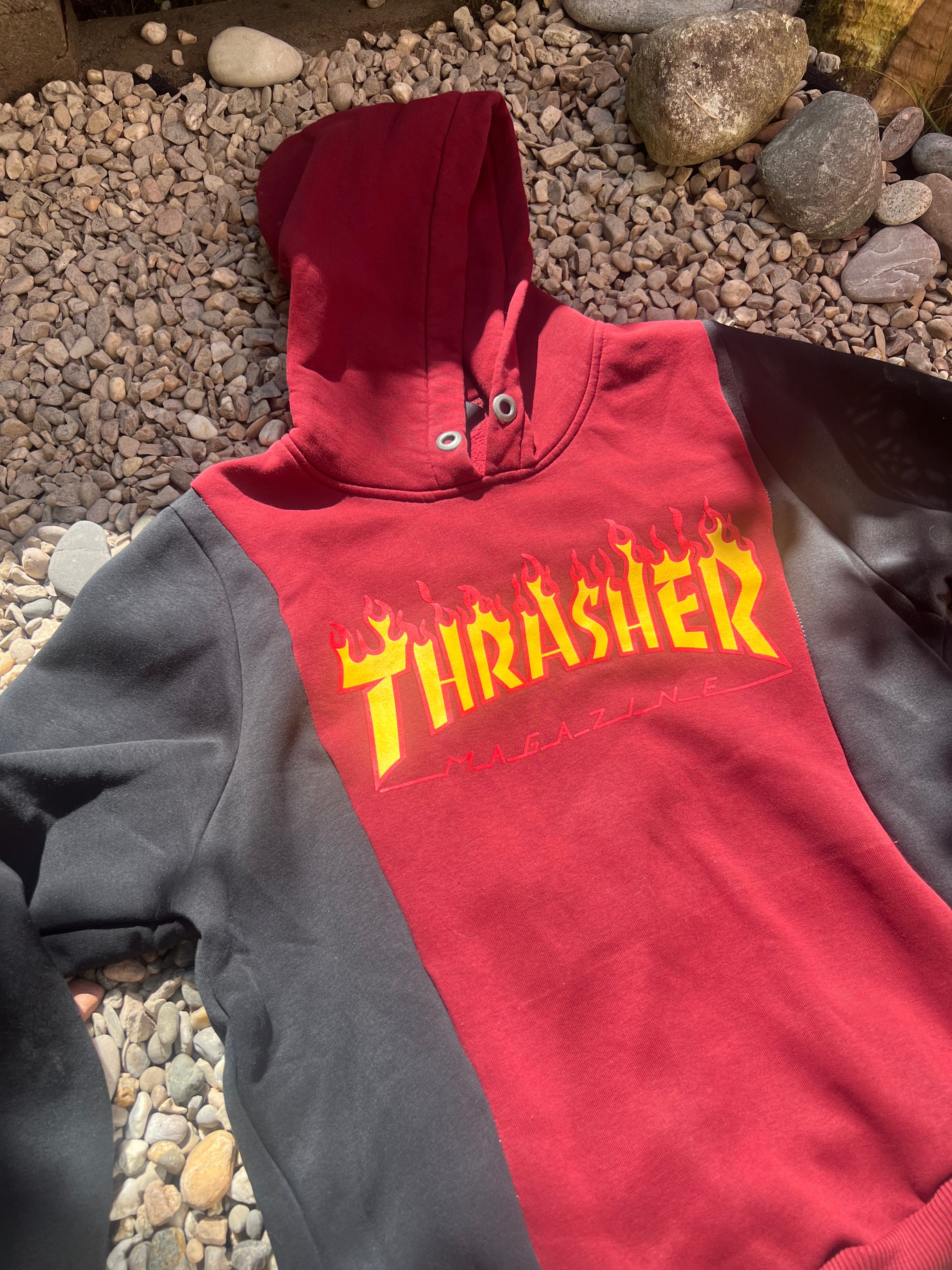 Upcycled Hoodie - Trasher Fusion